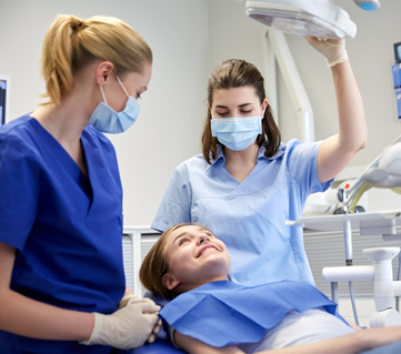 Patient Laying Back in Procedure Chair in Honolulu